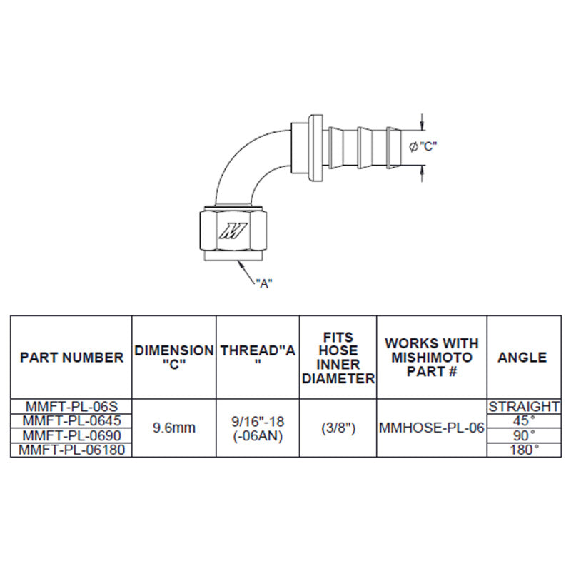 Load image into Gallery viewer, Mishimoto MMFT-PL-6S MM Fittings
