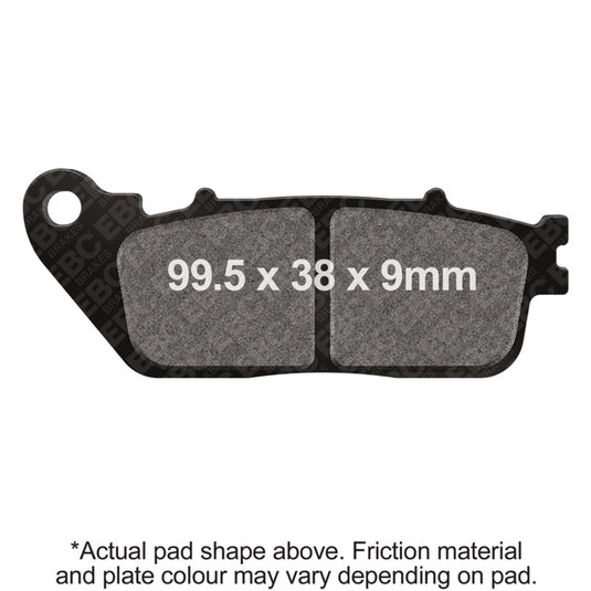 Ebc Powersports FA488HH EBC HH Sintered Brake Pads