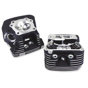 S&S Cycle 90-1504 Super Stock EVO Cylinder Heads - Black
