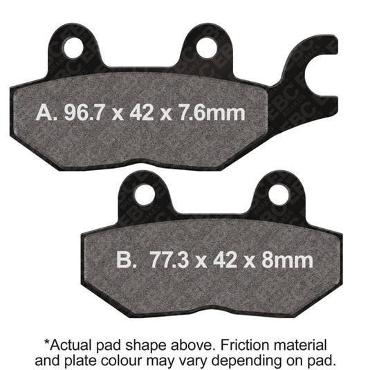 Ebc Powersports FA215 EBC FA-SFA-X Brake Pads