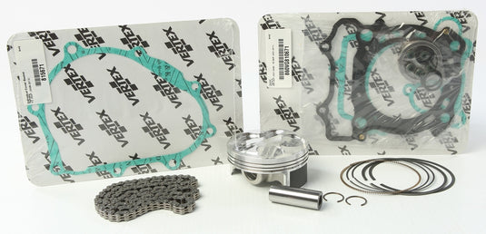Vertex VTKTC24220B Forged Replica Top End Piston Kit - Standard Bore 76.96mm, 13.7:1 High Compression
