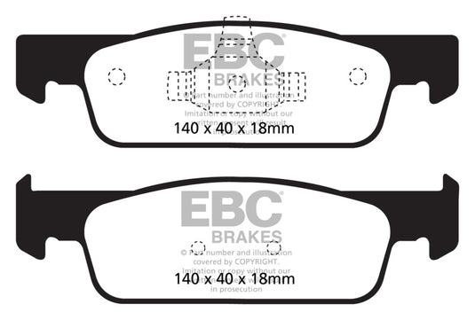 Ebc DP22146 EBC Greenstuff Brake Pad Sets