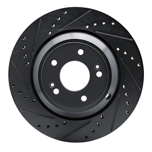 R1 Concepts 633-03056L RNC Brake Rotor - Drill & Slot