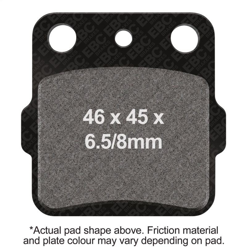 Load image into Gallery viewer, Ebc Powersports FA84/2R EBC R Sintered Brake Pads
