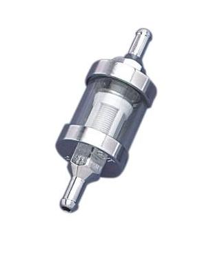 Drag Specialties DS-391673 Clear Mini Fuel Filters - 1/4in. Inlet