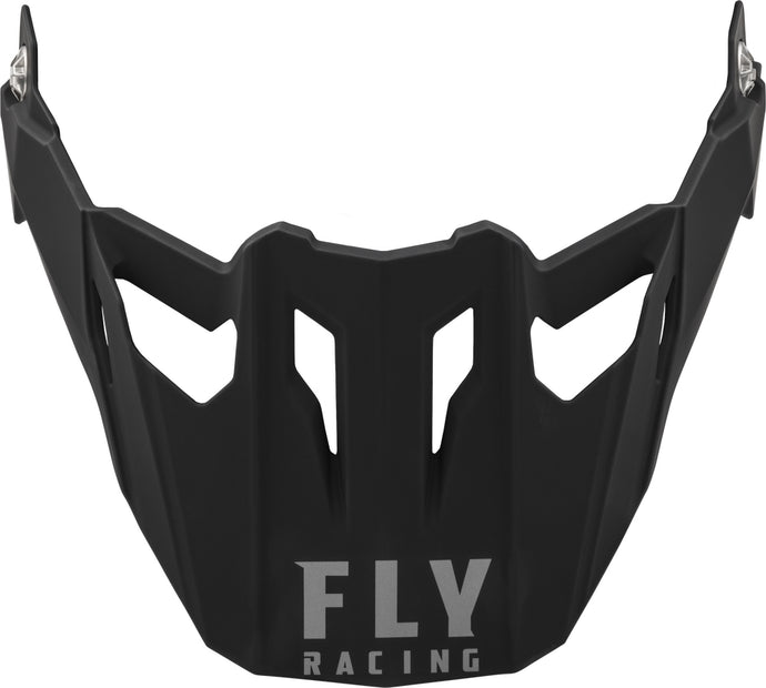Fly Racing Visor for Trekker Solid Helmet - Matte Black