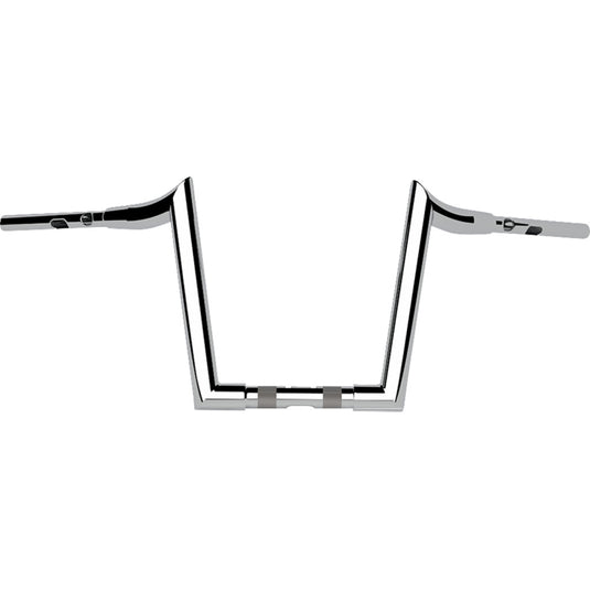 La Choppers LA-7377-12 1-1/2in. Grande Prime Ape Handlebars - 12in. Rise - Chrome