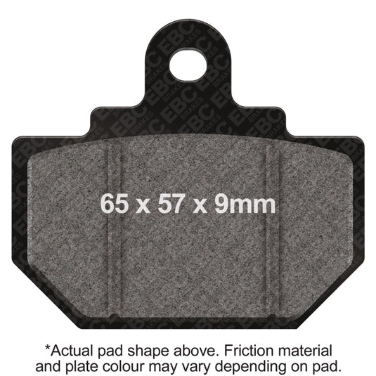 Ebc Powersports FA111R EBC R Sintered Brake Pads