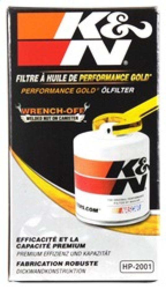 K&N Engineering HP-2001 KN Premium Wrench-Off Oil Filt