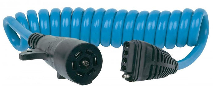 Hopkins Towing Solutions 47075 Flex-Coil 7 RV Blade to 5-Wire Flat Nite-Glow Adapter