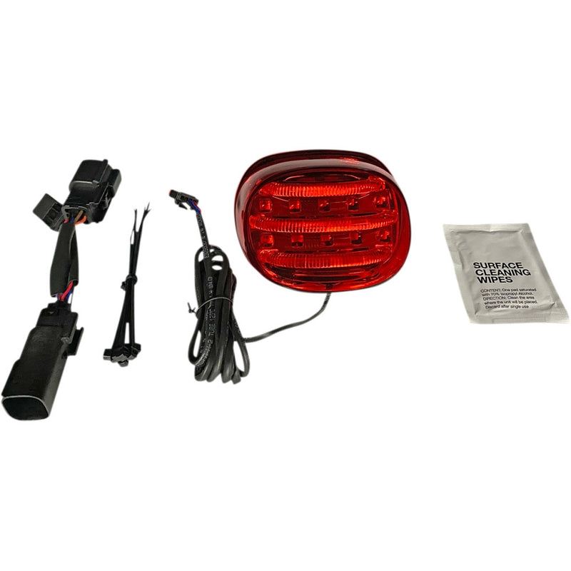 Custom Dynamics PB-ELIMTL-BCM-R Probeam Add-On Mini Taillights for Turn Signal Eliminator - Red Lens