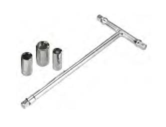 Moose Racing 350-9760 T-Handle Driver Socket Set - 7in.