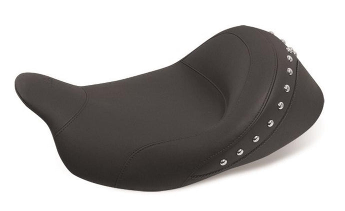 Mustang 76029 Studded Solo Seat - Chrome Studs