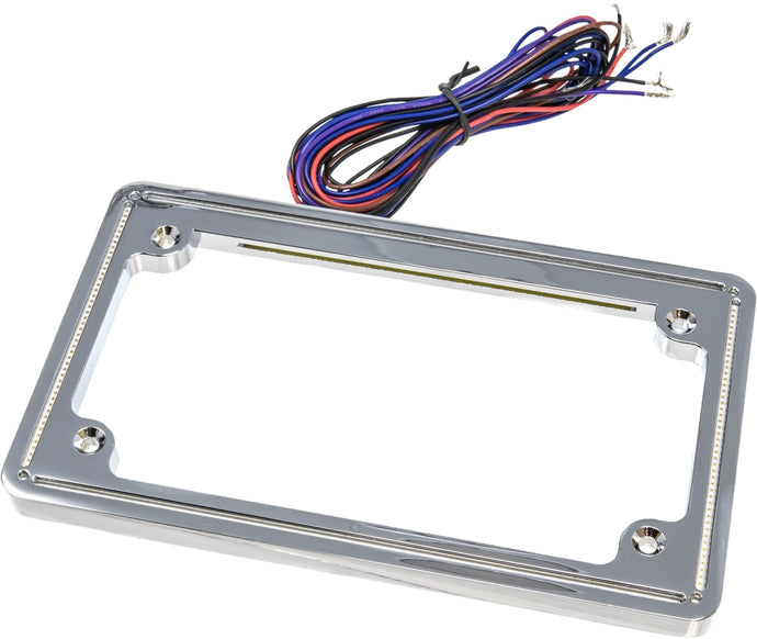 Letric Lighting Co. LLC-PPL-C Perfect Plate-Light Flat LP Frame - Chrome