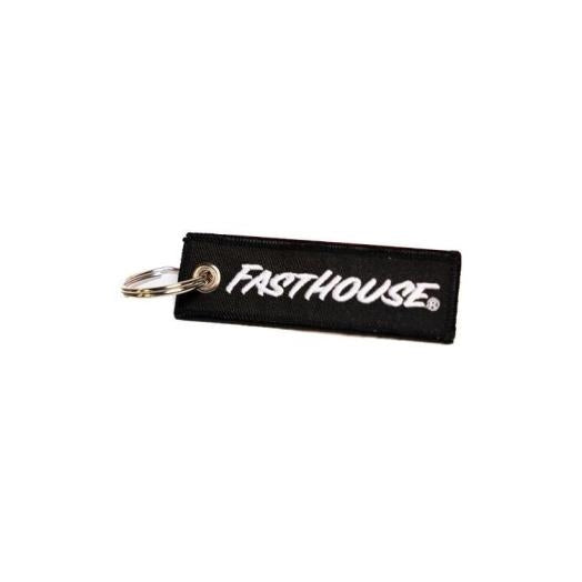 Fasthouse 3217-5205-00 Logo Keychain - Black