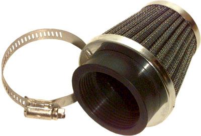 Emgo 12-55728 Clamp-On Air Filter - Mount Flange I.D. 28mm