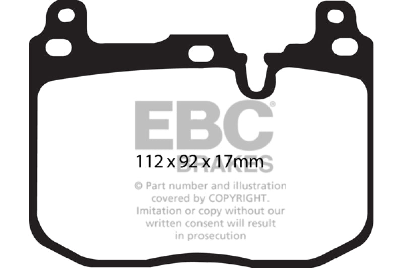 Load image into Gallery viewer, Ebc DP82130RPX EBC RP-X Brake Pad Sets
