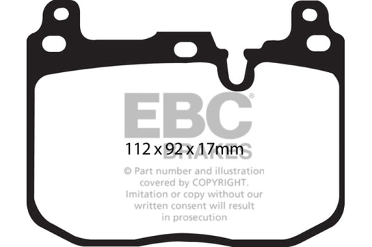 Ebc DP82130RPX EBC RP-X Brake Pad Sets