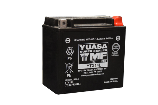 Yuasa Battery YUAM7RH4L YSA Maintenance Free Battery