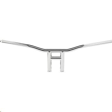 Biltwell Inc. 6238-1055 1in. Throttle-By-Wire Tyson XL 8in. Handlebar - Chrome
