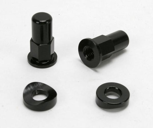 No Toil NTRK-005 Rim Lock Tower Nut/Spacer Kit - Black