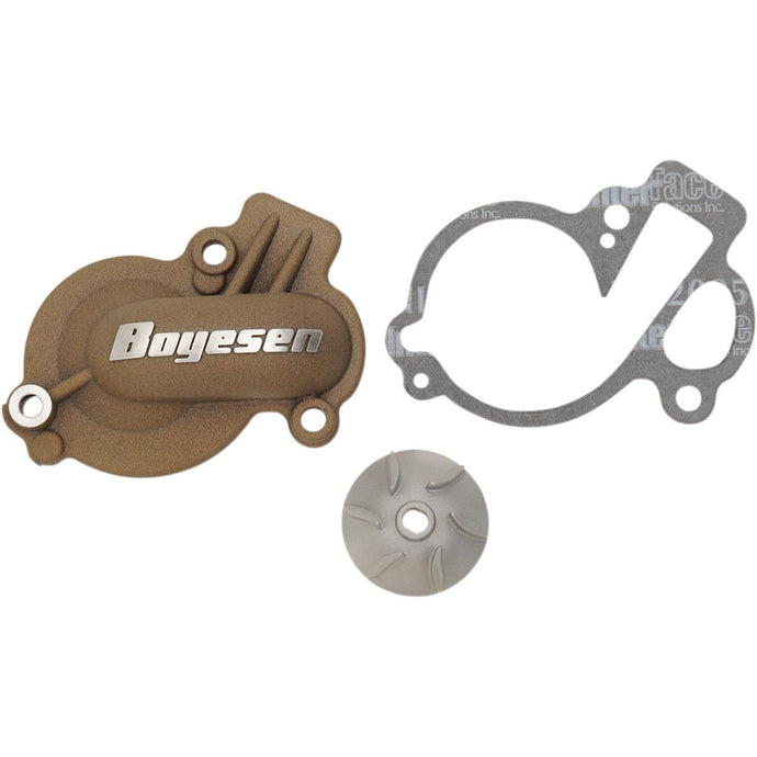 Boyesen WPK-18AM Supercooler Water Pump Cover and Impeller Kit - Magnesium