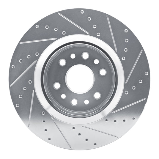 R1 Concepts 631-40125L RNC Brake Rotor - Drill & Slot