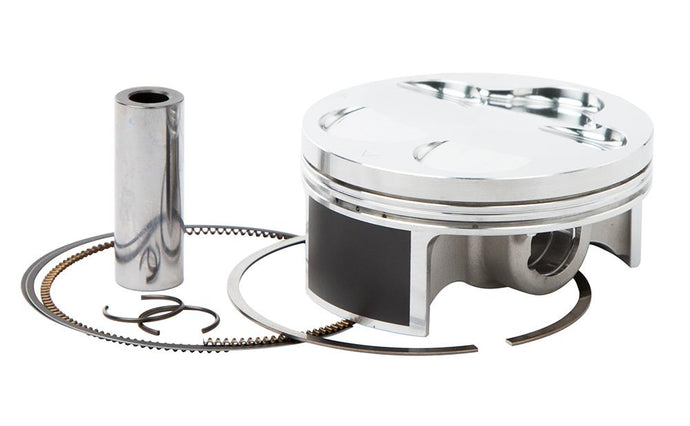 Vertex 24405A Forged Big Bore Piston Kit (270cc) - 3.00mm Oversize to 82.95mm, 13.8:1 Compression