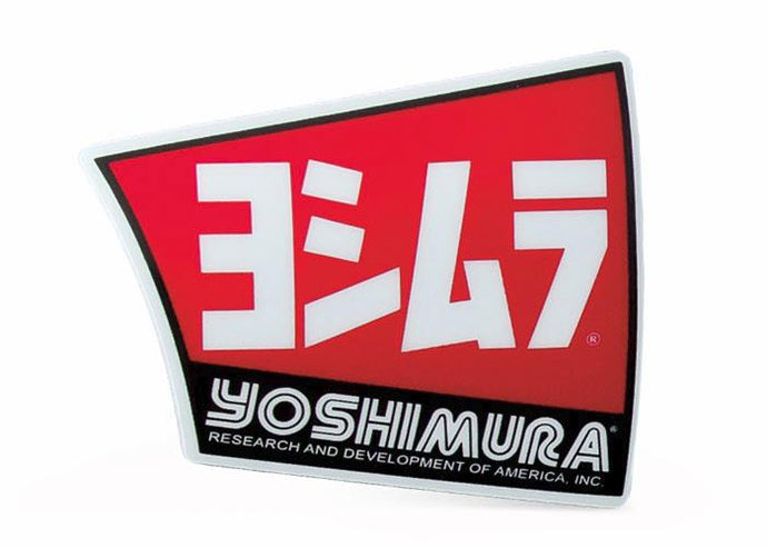 Yoshimura RS9-NB001L End Cap Sticker for RS-9 - Left-Hand