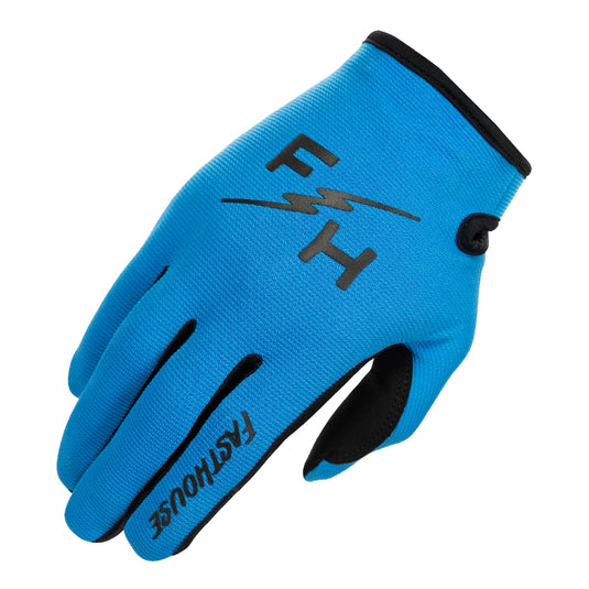 Fasthouse Carbon Eternal Gloves (X-Large, Electric Blue)