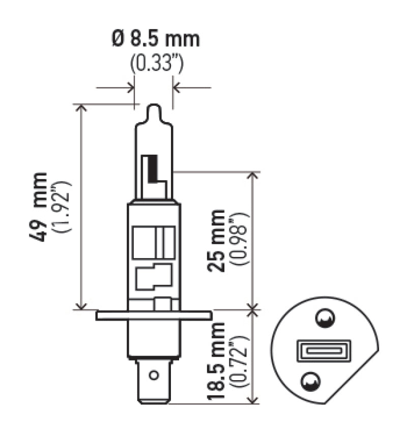 Load image into Gallery viewer, Hella H71070227 HELLA Optilux Xenon Bulb
