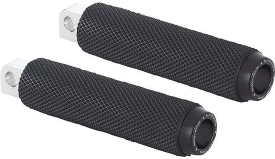 Rough Crafts RC-400-000 Foot Peg - Black - Knurled
