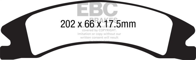 Ebc DP41885R EBC Yellowstuff Brake Pad Sets