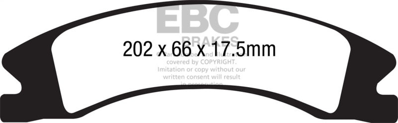 Load image into Gallery viewer, Ebc DP41885R EBC Yellowstuff Brake Pad Sets
