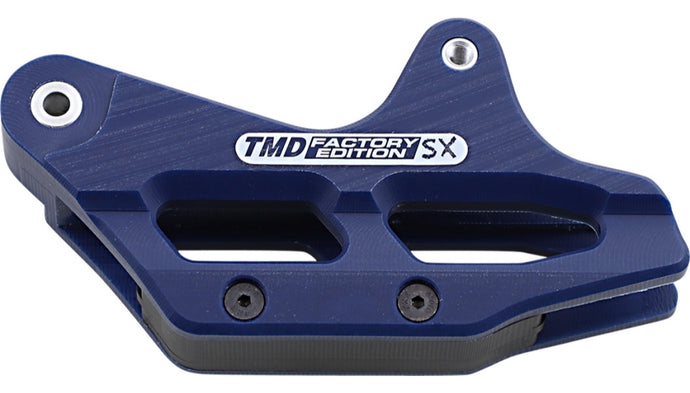 T.M. Designworks KHCG-SX6-BL2 Factory Edition SX Rear Chain Guide - Dark Blue
