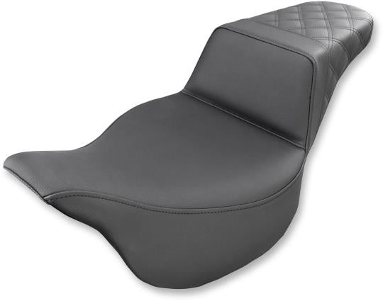 Saddlemen 808-07B-173 Step-Up Rear LS Seat - Black