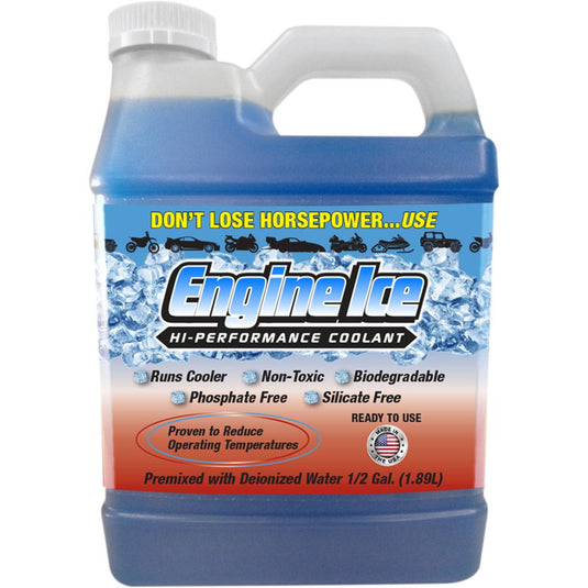 Engine Ice 10850 1/2 GAL Hi-Performance Coolant - 1/2 gal.