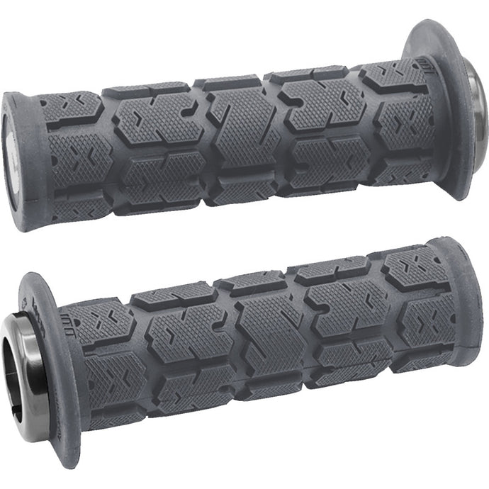 Odi J33RGH-S ATV Rogue V2 Lock On Grips - 125mm - Graphite/Silver