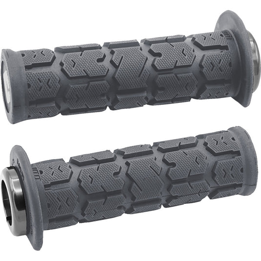 Odi J33RGH-S ATV Rogue V2 Lock On Grips - 125mm - Graphite/Silver