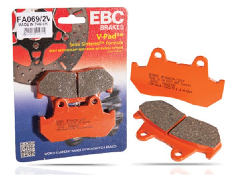 Load image into Gallery viewer, Ebc Powersports FA387V EBC Semi-Sint Vee Brake Pads
