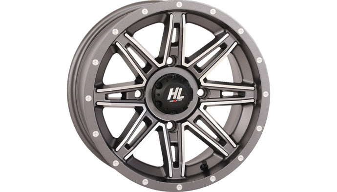 Gun Metal Gray/Machined