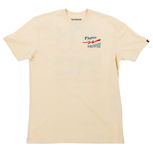 Fasthouse Team T-Shirt (Medium, Natural)