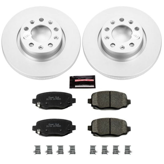 Powerstop CRK6543 PSB Z17 Evolution Coated Kit