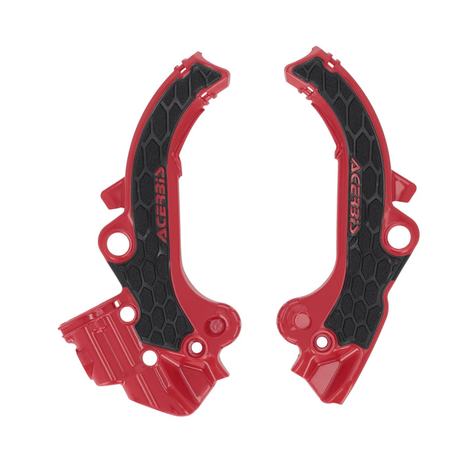 Acerbis 2985891018 X-Grip Frame Guard - Red/Black