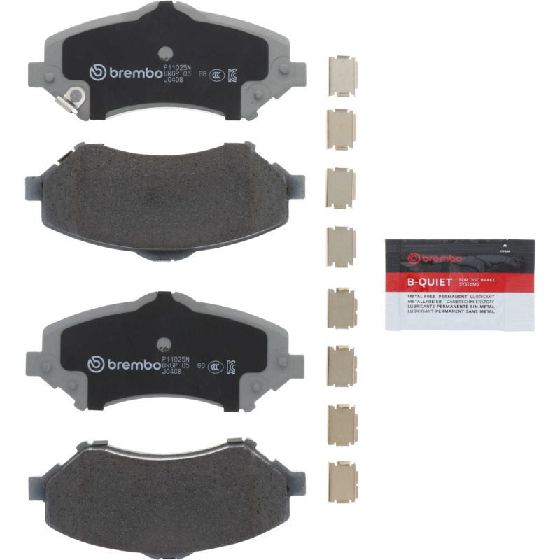 Load image into Gallery viewer, Brembo Oe P11025N BRE Ceramic Pads
