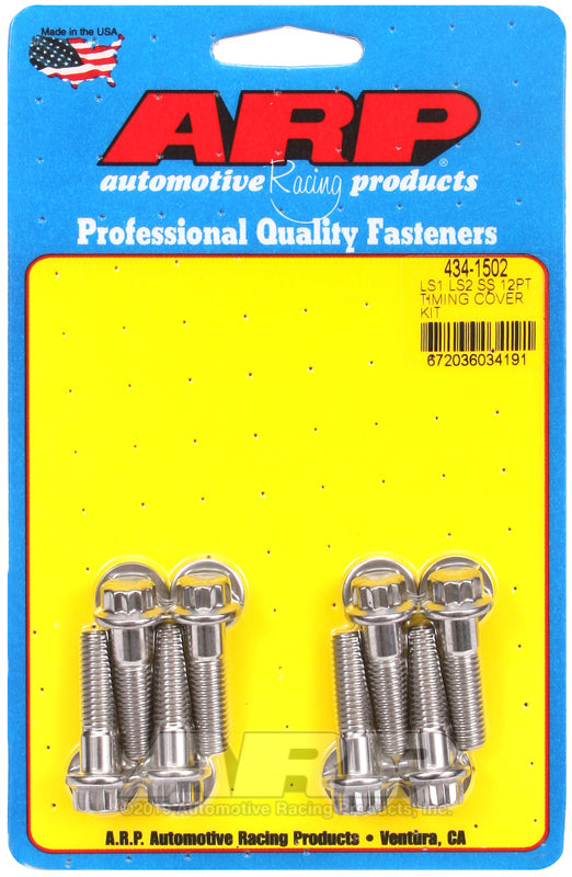 Arp 434-1502 ARP Timing/Water Pump Bolt Kit