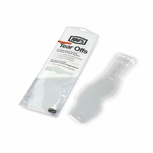 100% Replacement Tear-Offs for AC2/ST2 Junior Goggles - 20pk