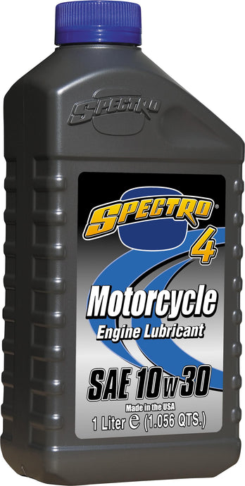 Spectro 310261 Premium Motorcycle Petroleum 4T - 20w50 - 4lt. - 4/Case