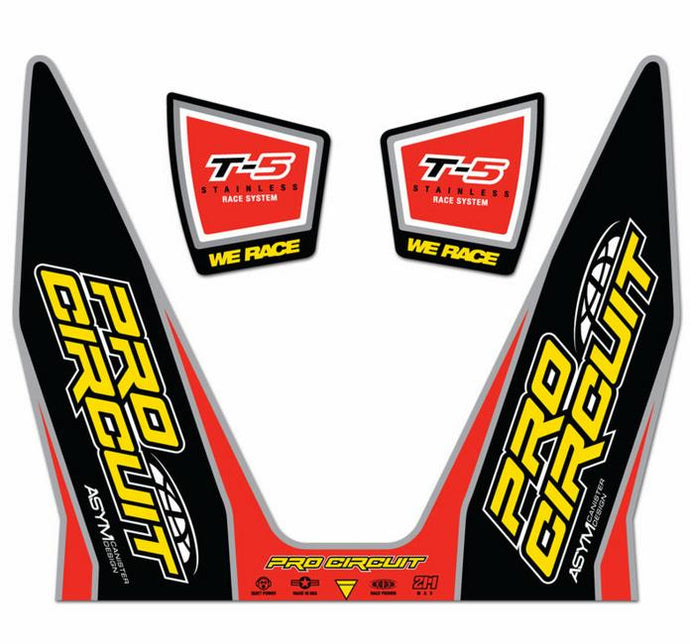 Pro Circuit DC12T5 T-5 Exhaust Decal
