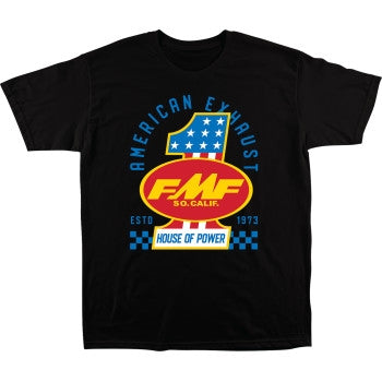 Fmf Racing America First T-Shirt (Large, Black)